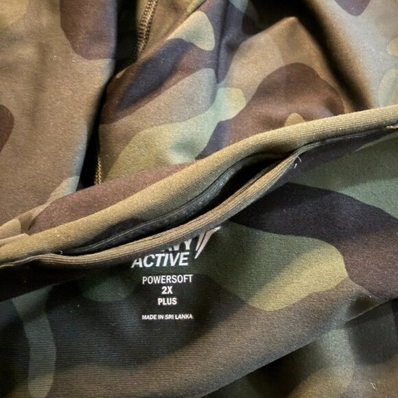 Old Navy Active Powersoft High-Waisted Leggings – Camo Print (Size 2X Plus) - Picture 5 of 7